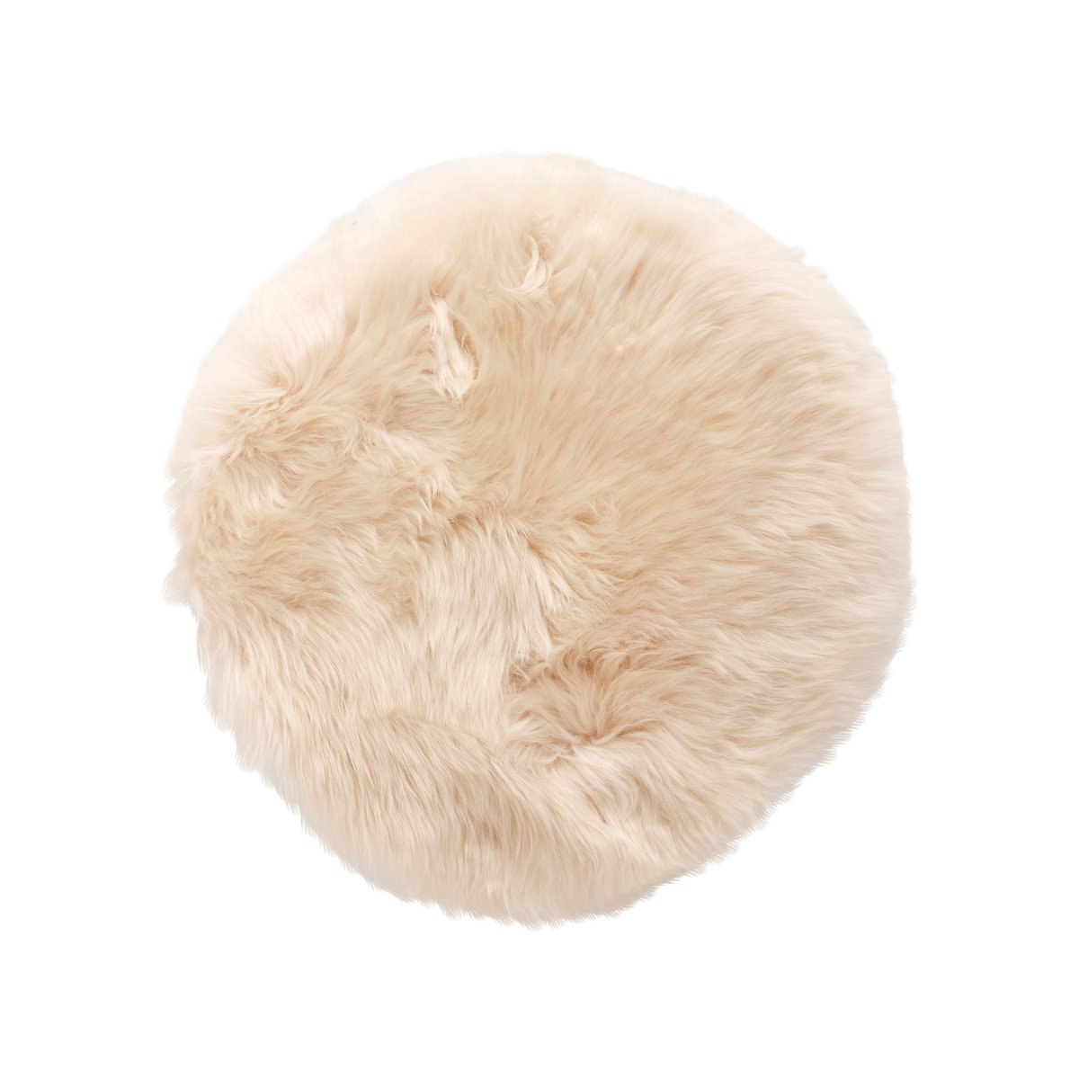 Hübsch Chair cushion 38 cm White | Scandinavian Design | Seat cushions & pads | White