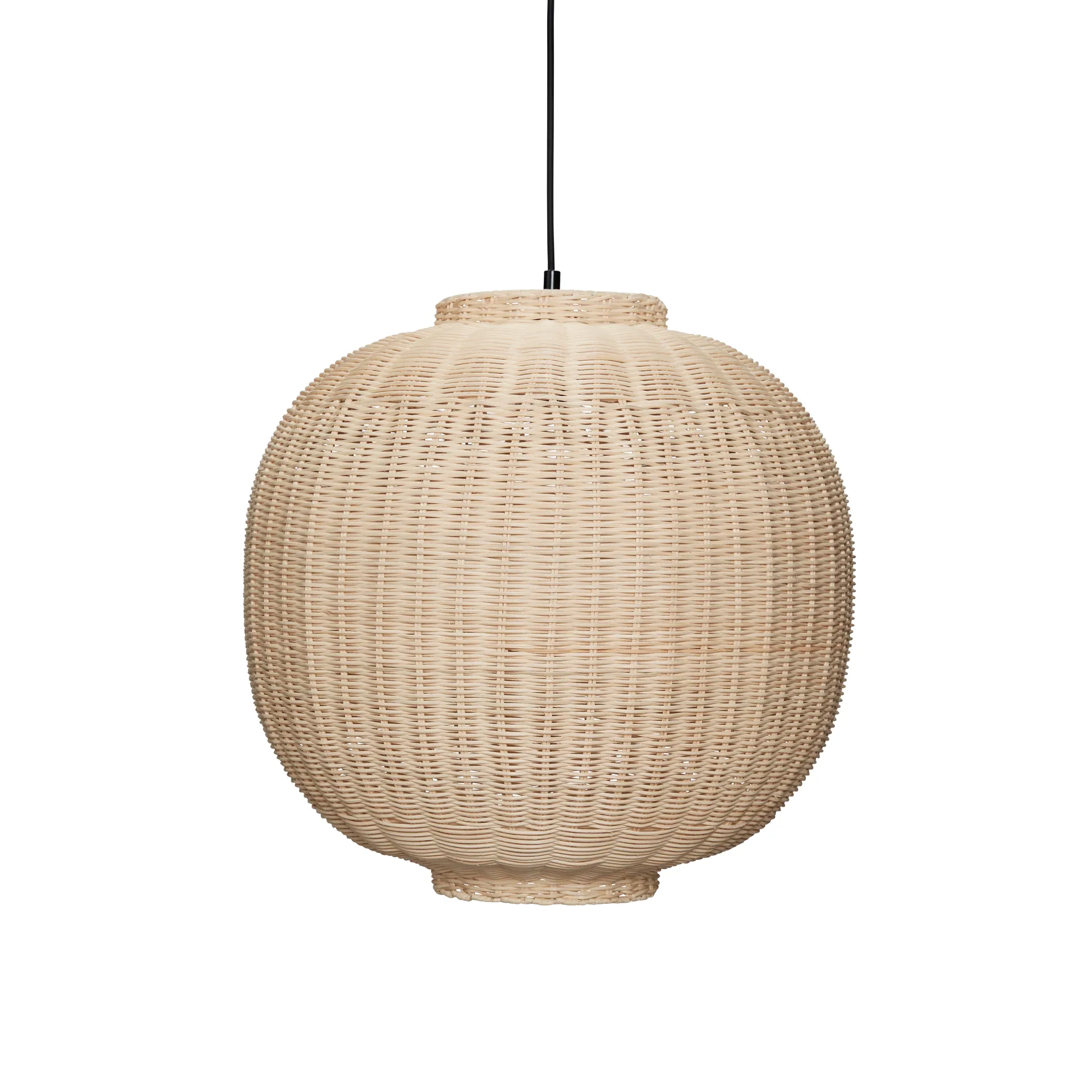 Chand Round pendant, Natural Hübsch Interior