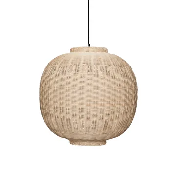 Chand Round pendant - Natural - Hübsch Interior