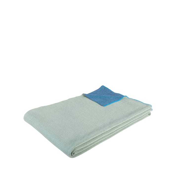 Cotton throw 130x200 cm - Green-blue - Hübsch