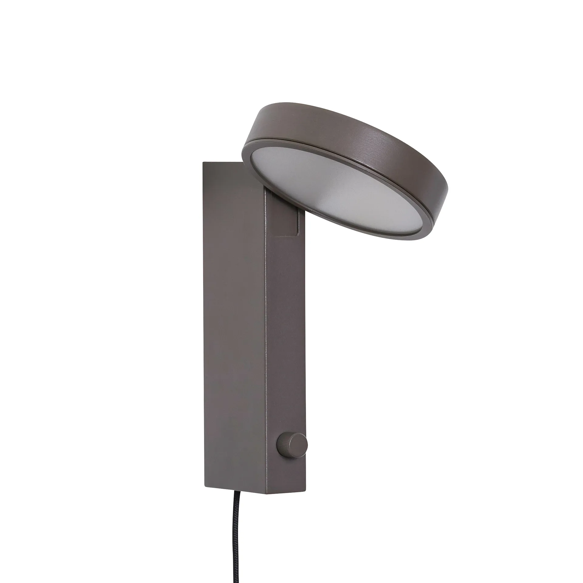 Crea wall lamp, Brown Hübsch Interior