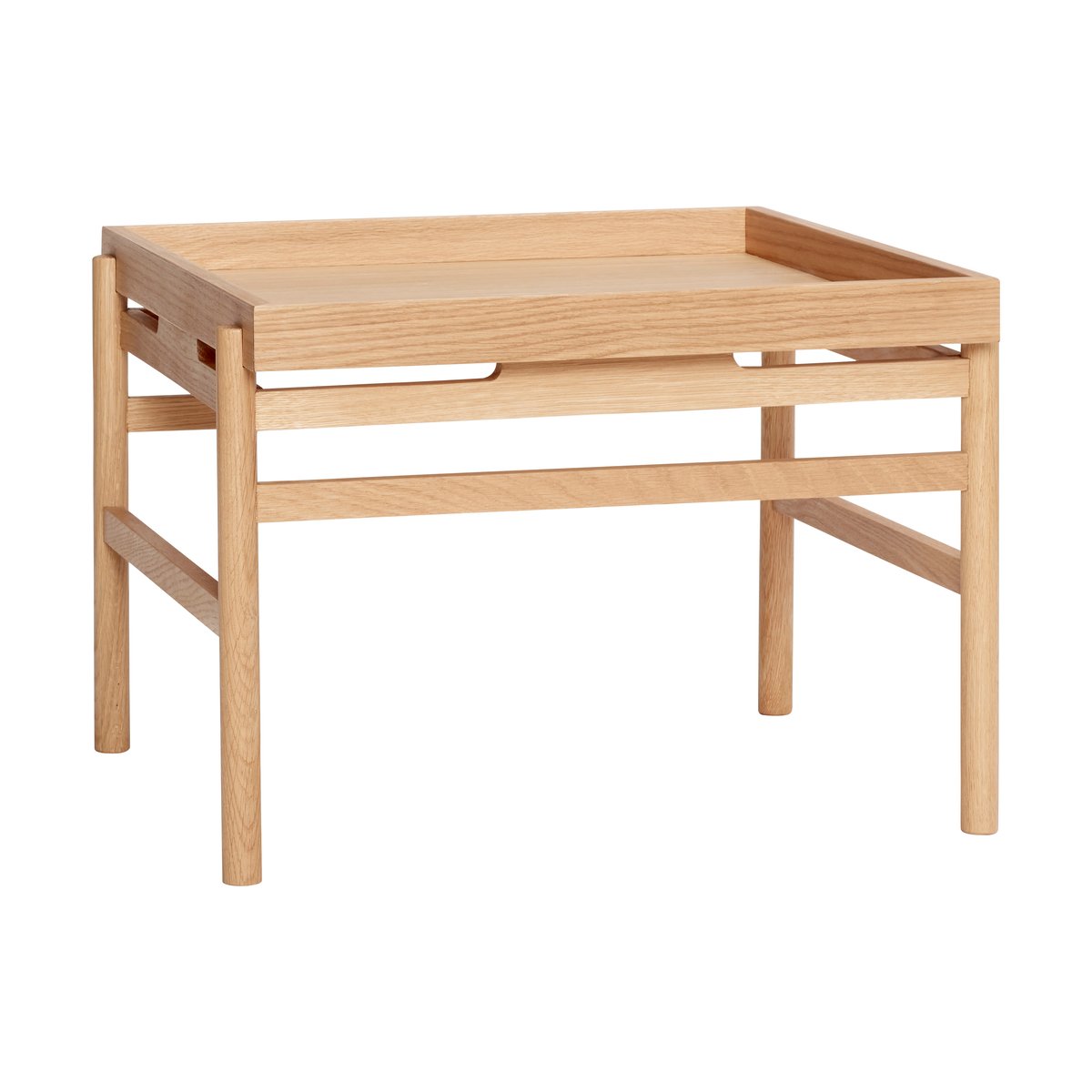 Hübsch Cube coffee table Oak