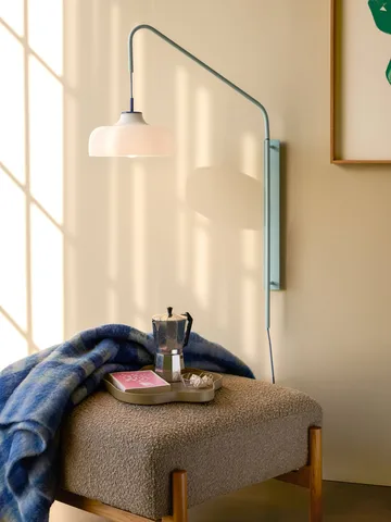 Current wall lamp - Light blue - Hübsch Interior