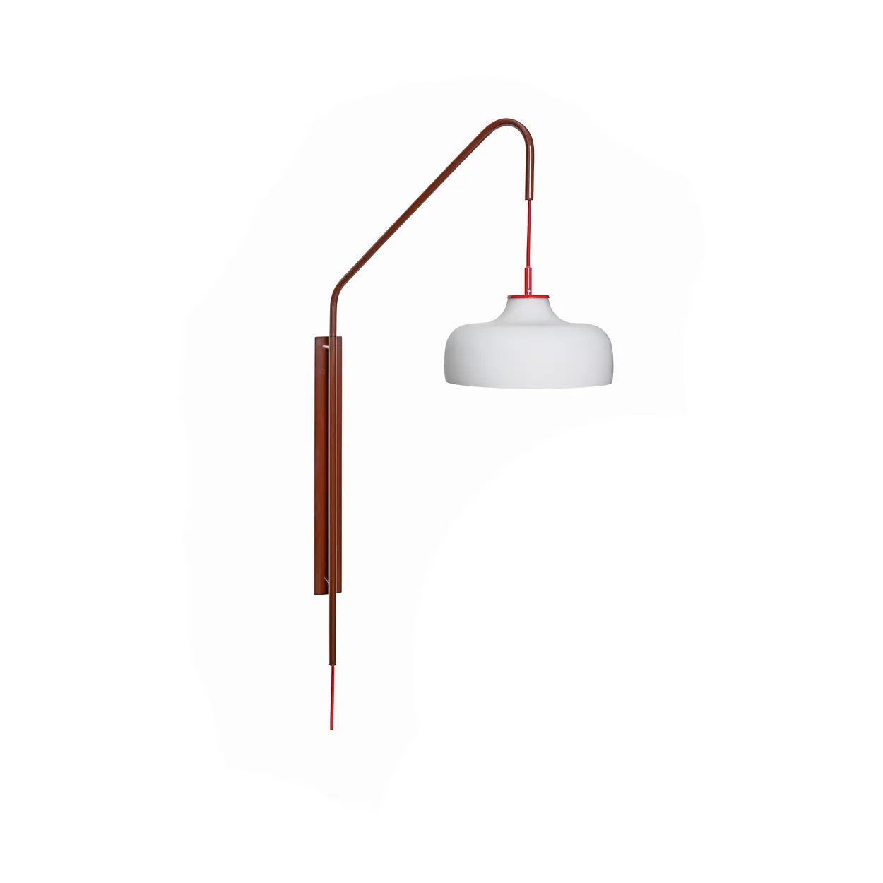 Hübsch Current wall lamp Red | Scandinavian Design | Wall lights | Red
