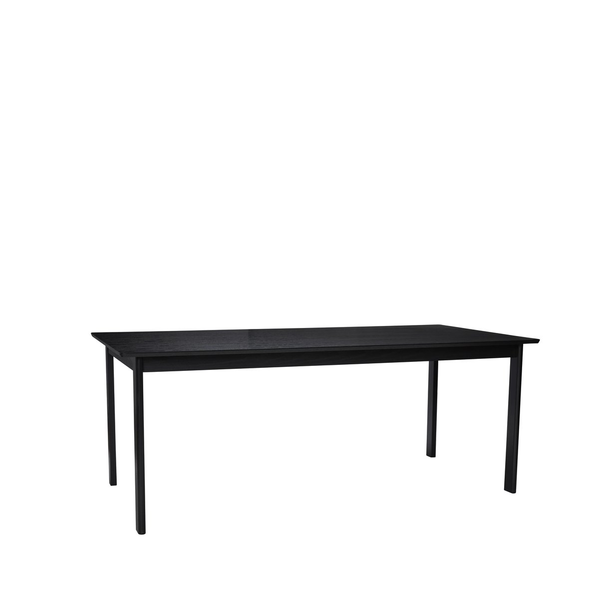 Hübsch Dapper dining table 95x195 cm Black | Scandinavian Design | Dining tables | Black