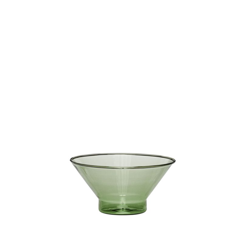 Hübsch Flora bowl o15 cm Green | Scandinavian Design | Serving bowls | Green