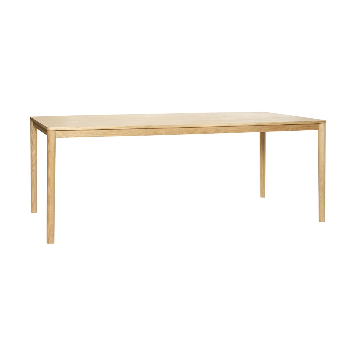 Hübsch Ground dining table 200x100 cm Oak | Scandinavian Design | Dining tables | Beige