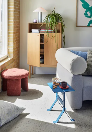 Heir storage jar low - Yellow - Hübsch Interior