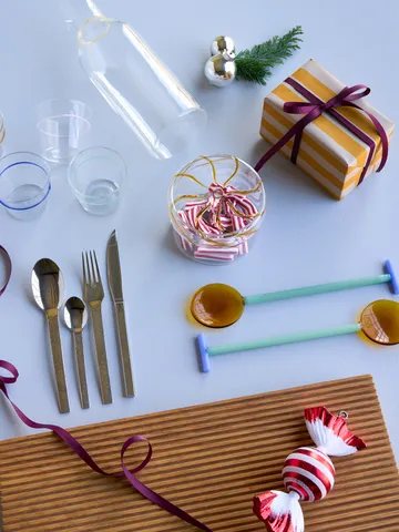 Heir storage jar low - Yellow - Hübsch Interior