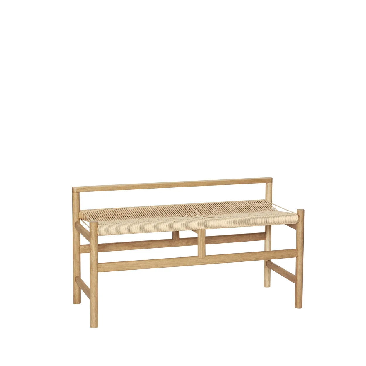 Hübsch Heritage bench 100x41 cm Nature | Scandinavian Design | Benches |