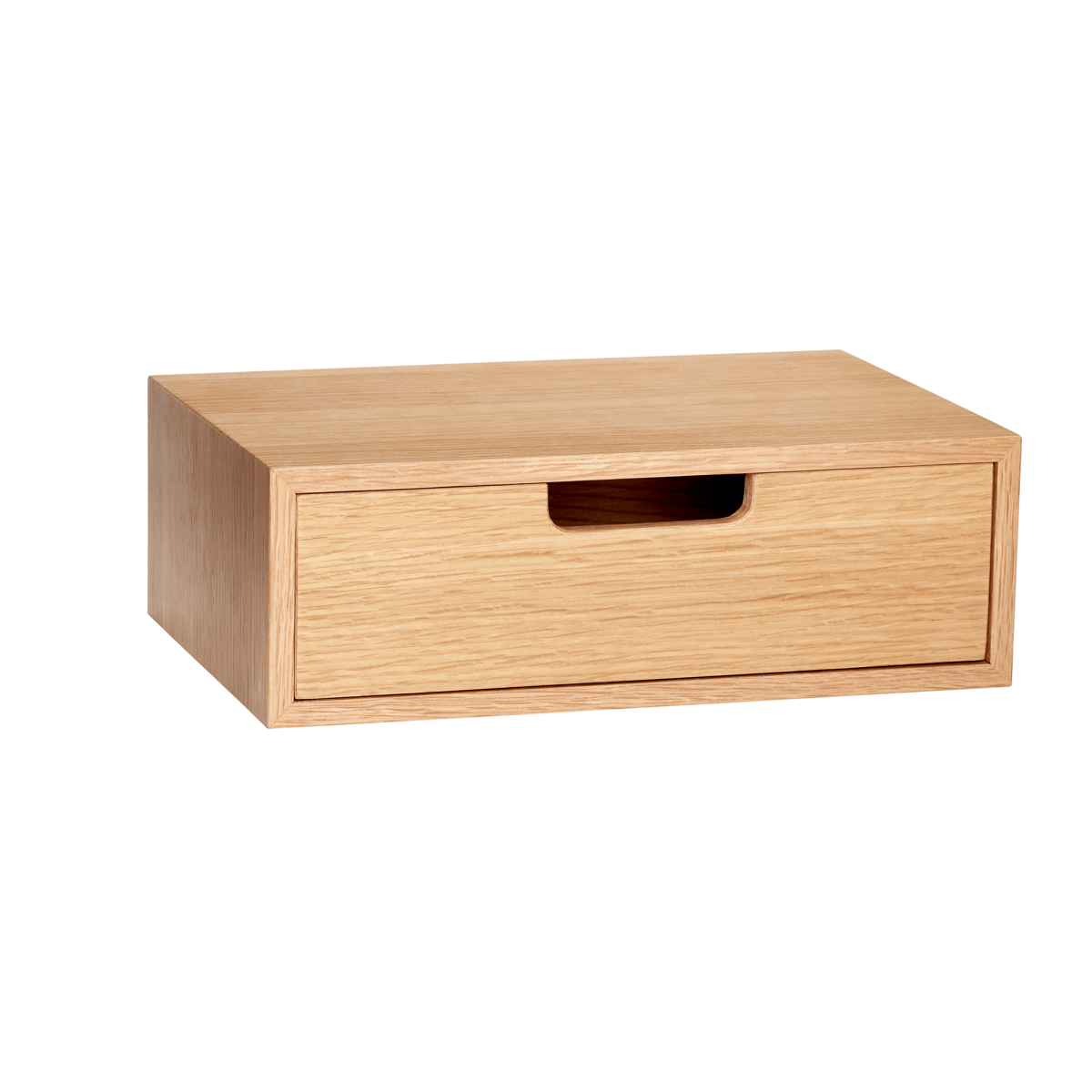 Hübsch Hide storage box Oak | Scandinavian Design | Boxes & jars | Beige
