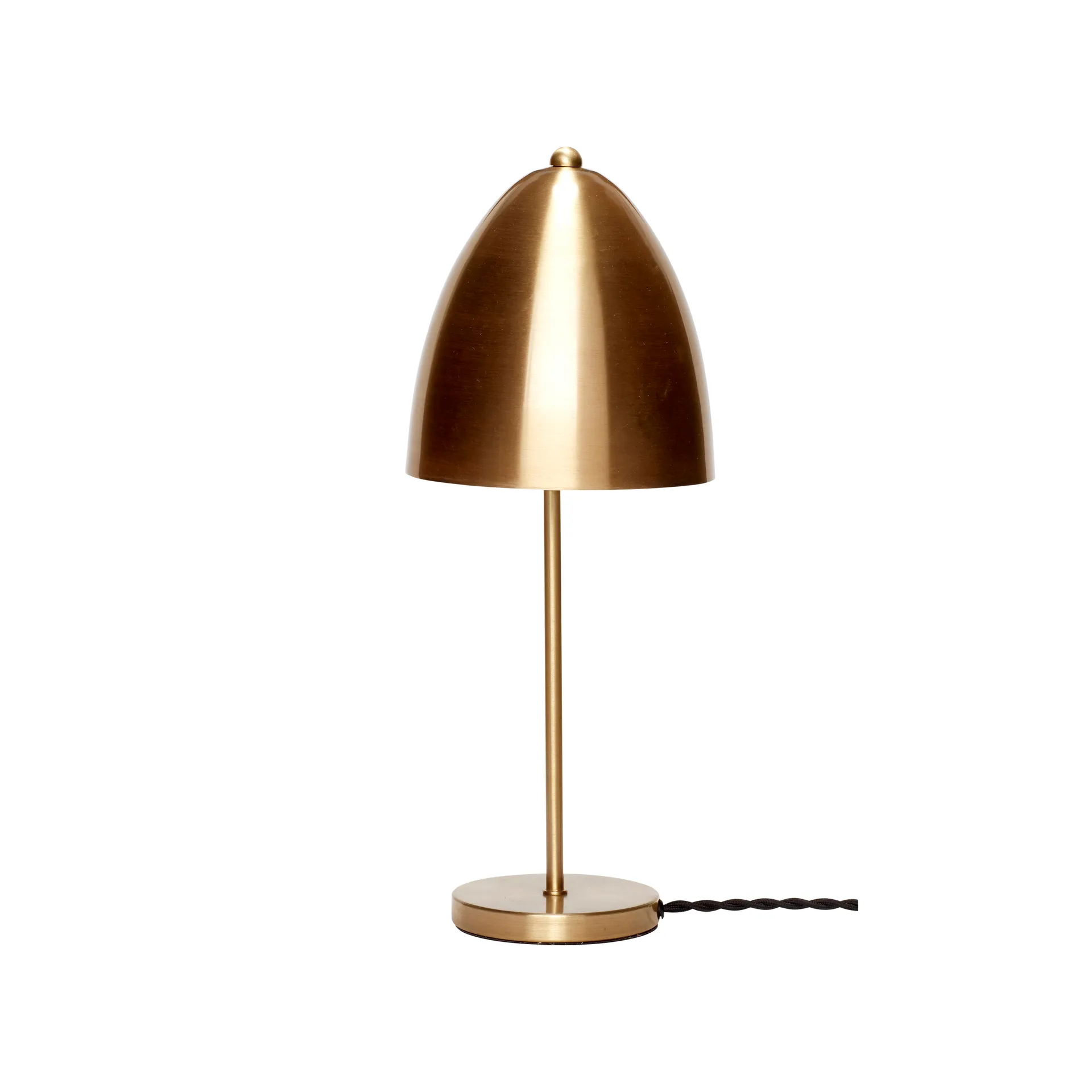 Hübsch table lamp Ø15 cm, Brass Hübsch Interior
