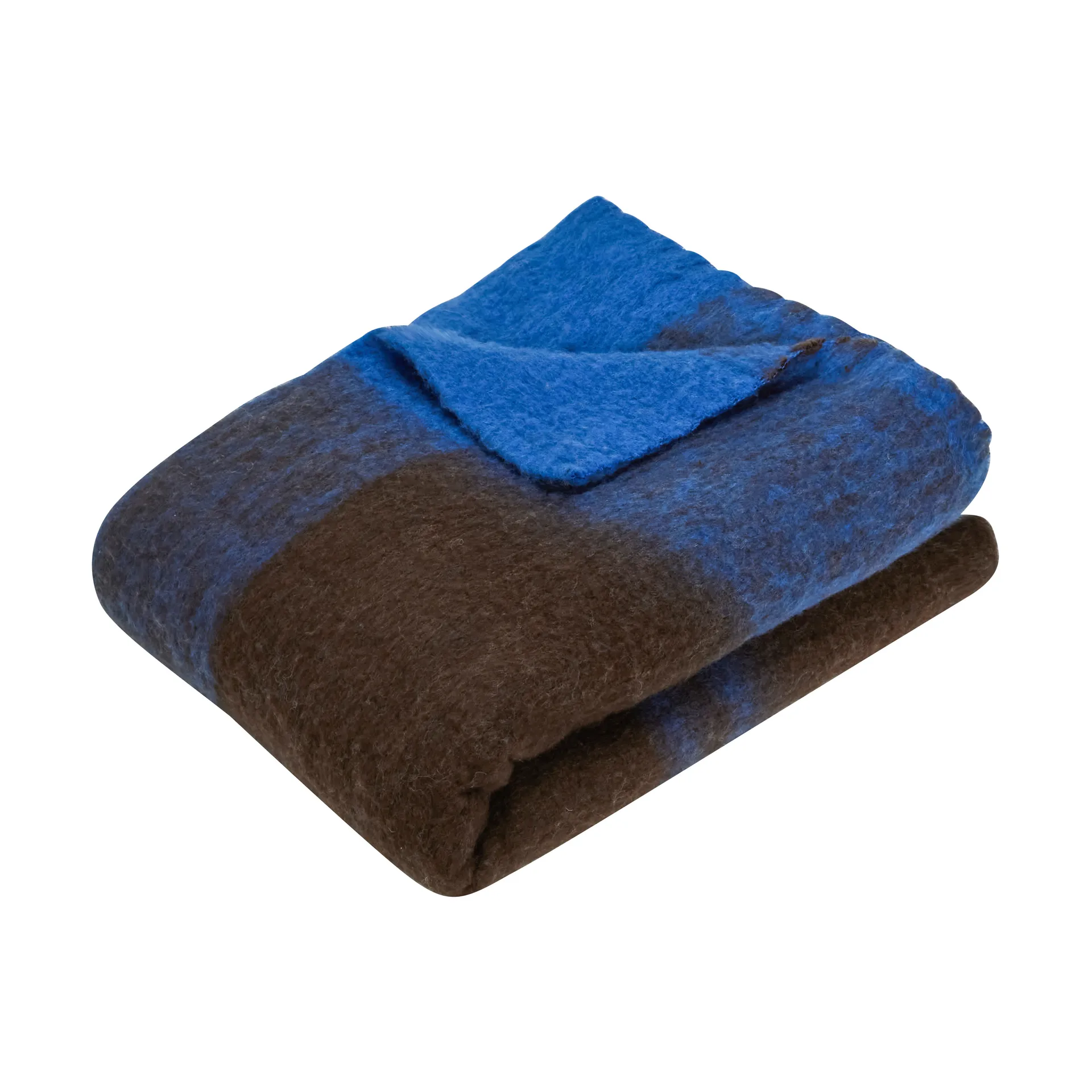 Inlet throw blanket 140x200 cm, Blue Hübsch Interior