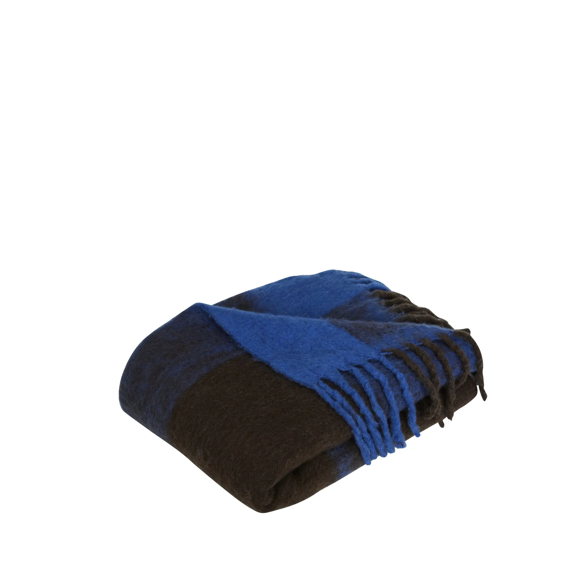 Inlet throw blanket 140x200 cm, Blue Hübsch Interior