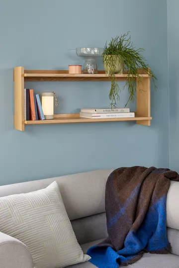 Inlet throw blanket 140x200 cm - Blue - Hübsch Interior