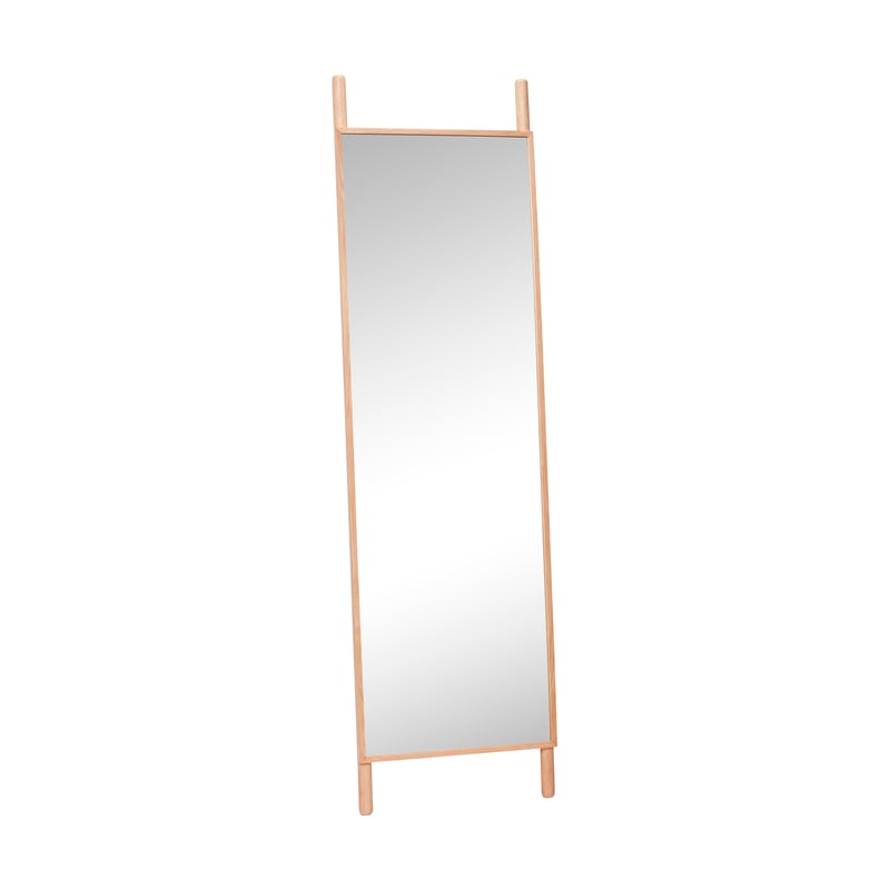 Hübsch Lean floor mirror Oak
