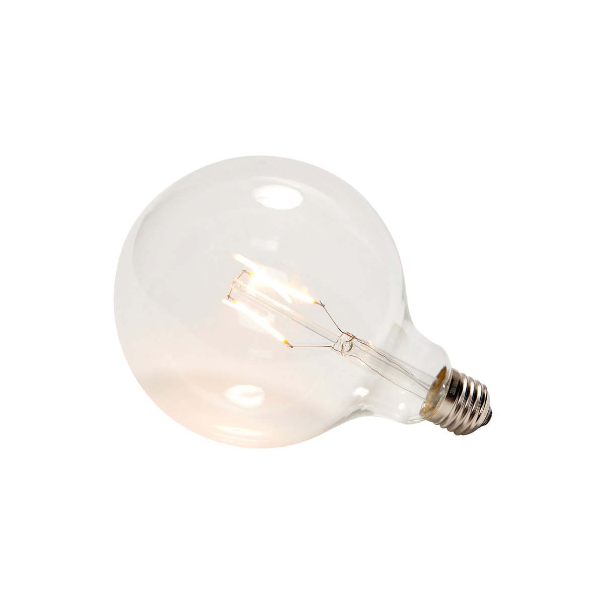 Hübsch LED bulb E27 2W o13cm Clear | Scandinavian Design | Light bulbs | Transparent