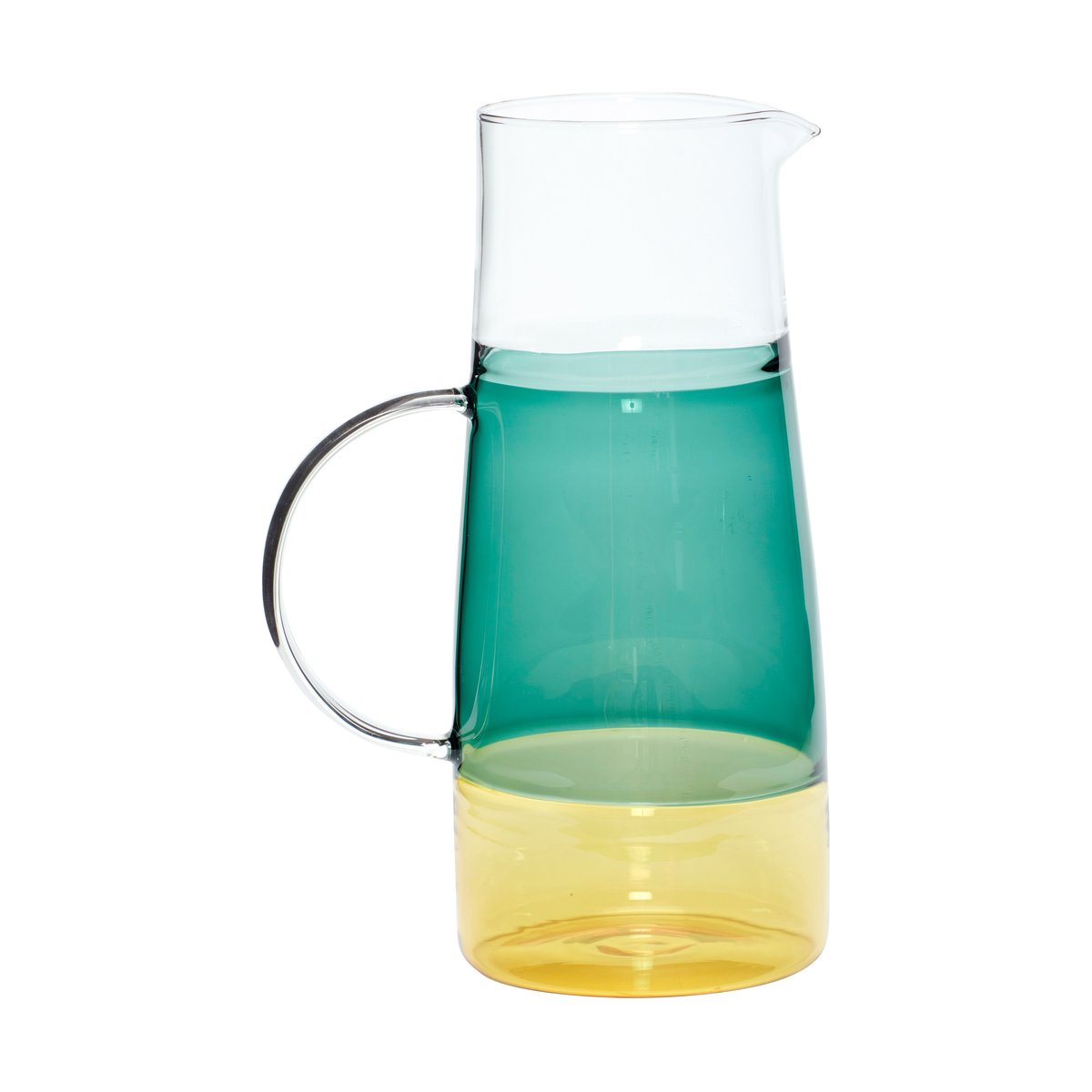 Hübsch Lemonade carafe Green | Scandinavian Design | Water jugs and carafes | Green