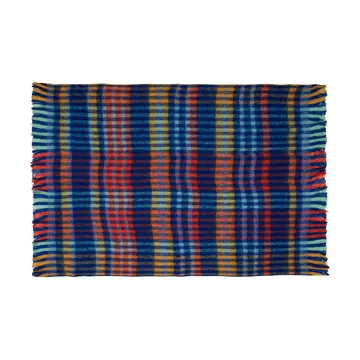 Loom throw blanket - Multicolour, 140x200 cm - Hübsch Interior
