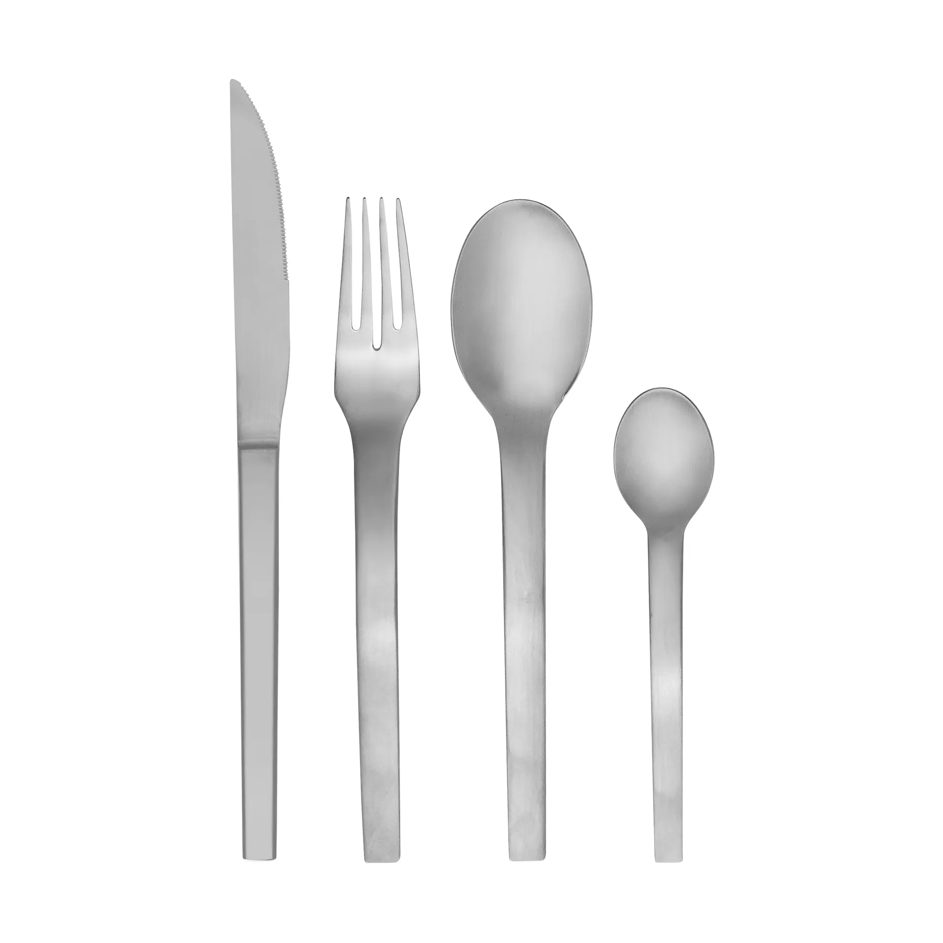 Mano cutlery set 16 pieces, Bristled Hübsch Interior
