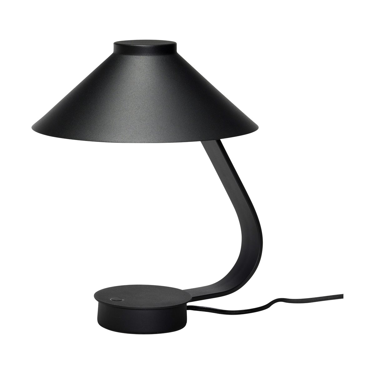 Hübsch Muri table lamp Black | Scandinavian Design | Desk & table lamps | Black