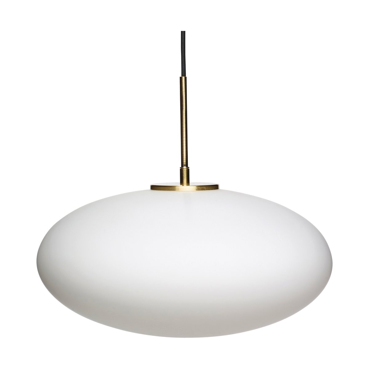 Hübsch Muse Ellipse pendant White