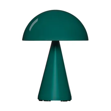 Mush portable table lamp - Dark green, 20 cm - Hübsch Interior