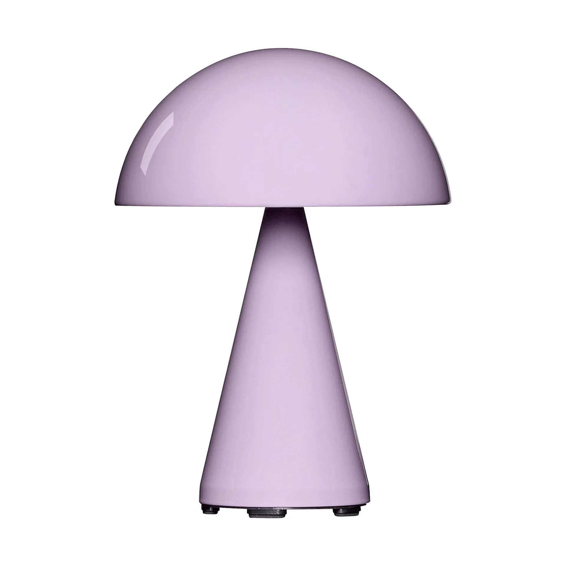 Mush portable table lamp, Light pink, 20 cm Hübsch Interior