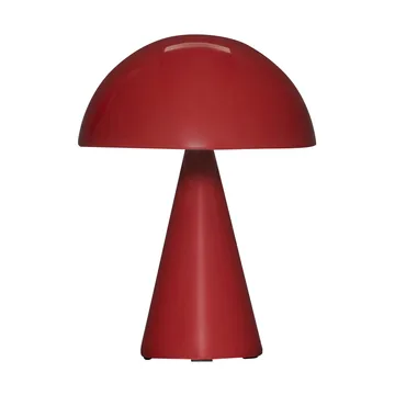 Mush portable table lamp - Red - Hübsch Interior