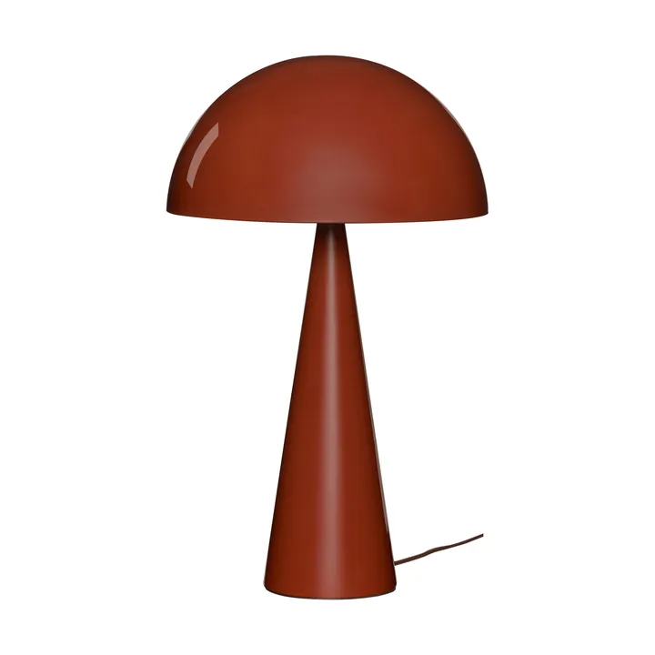 Mush table lamp - Brown, tall 50 cm - Hübsch