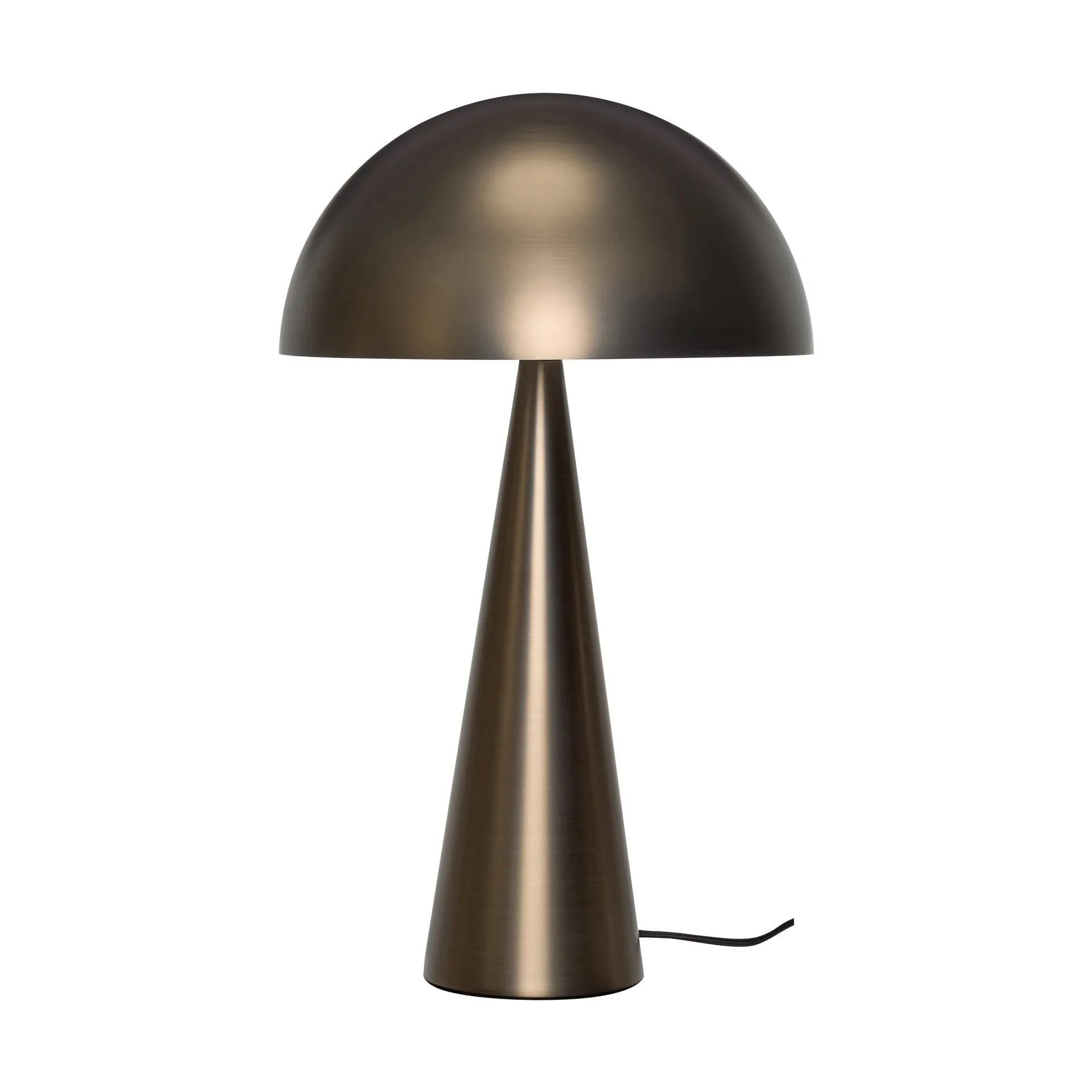 Mush table lamp, Burnished brass, tall 50 cm Hübsch Interior