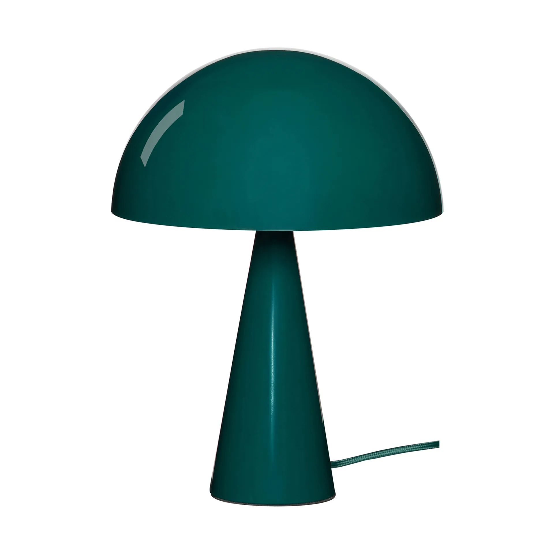 Mush table lamp, Dark green, mini 34 cm Hübsch Interior