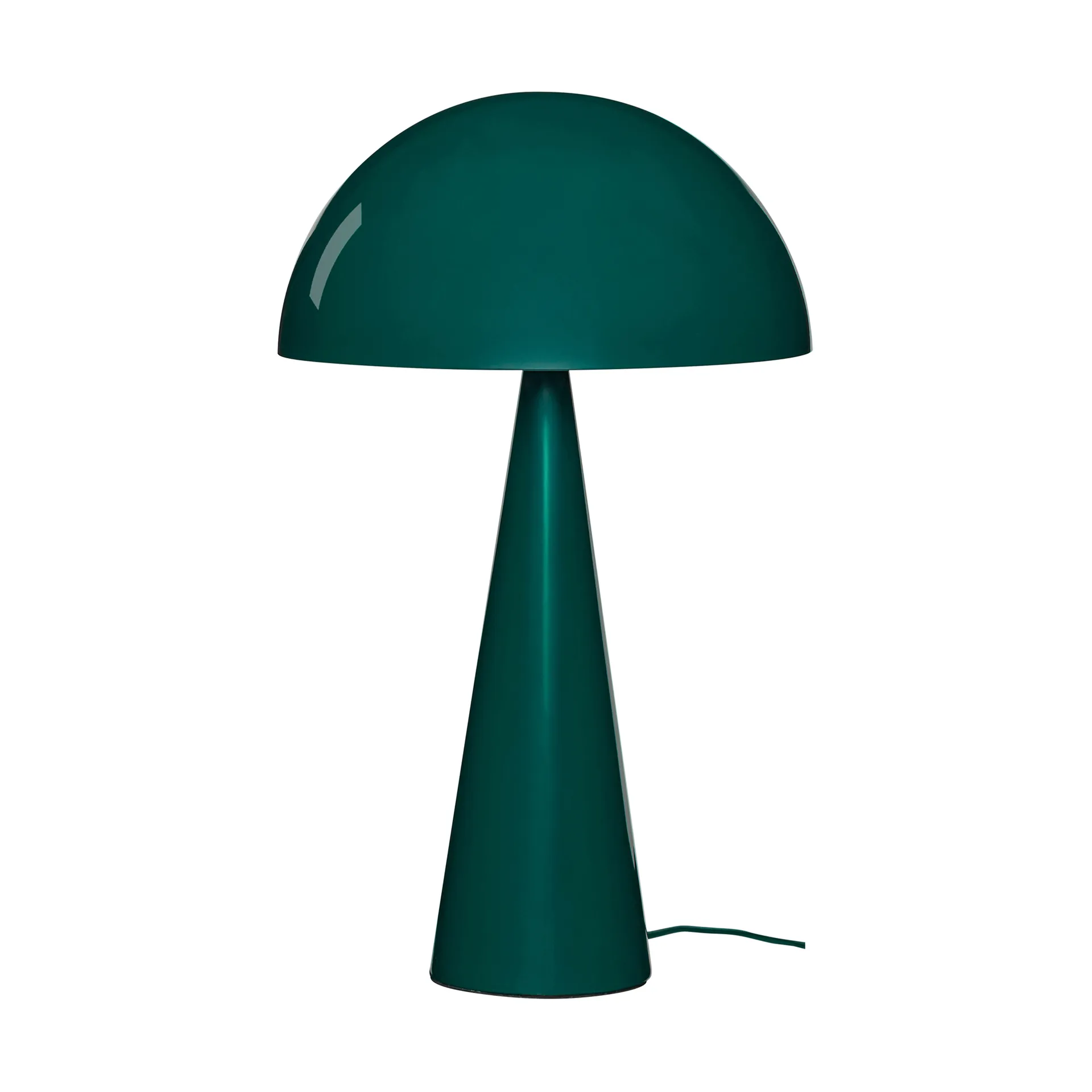 Mush table lamp, Dark green, tall 50 cm Hübsch Interior