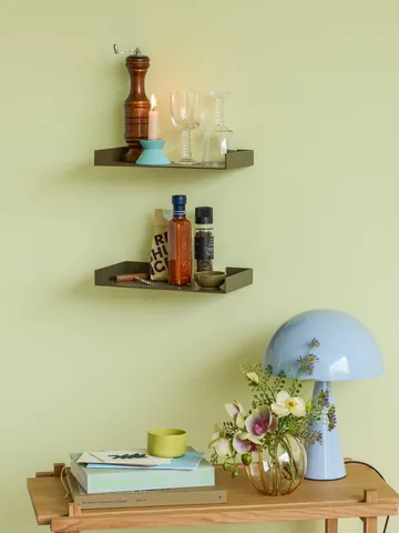 Mush table lamp - Ice blue, mini 34 cm - Hübsch Interior