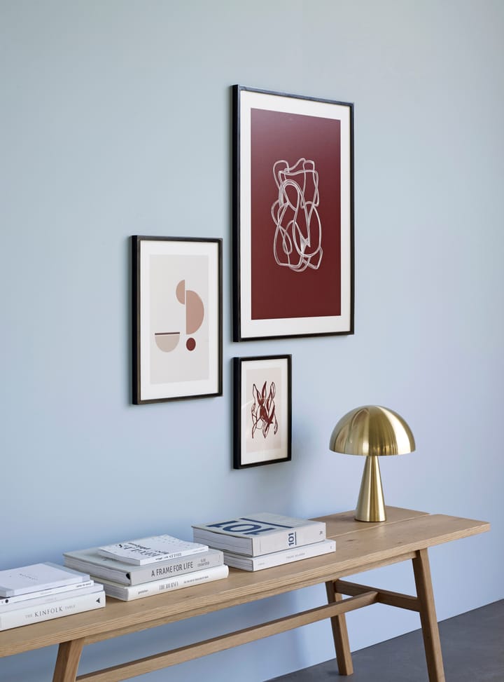 Mush table lamp mini, Brass Hübsch Interior