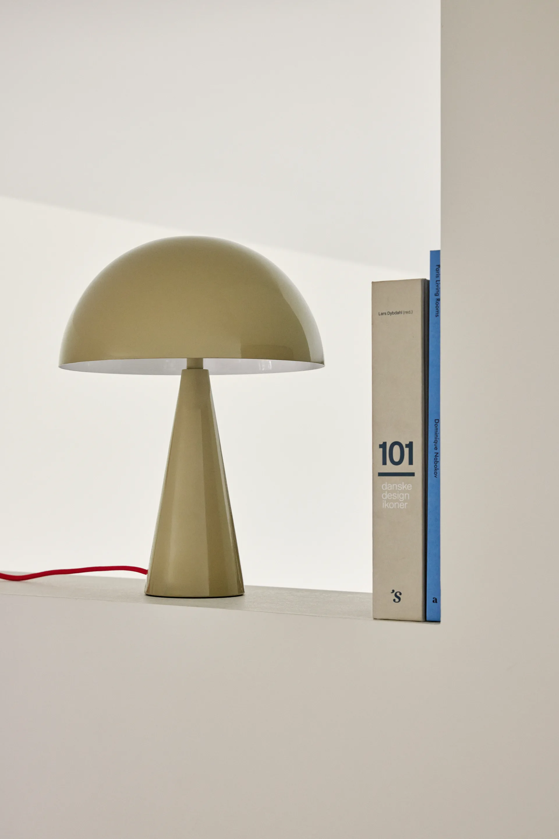 Mush table lamp, Sand, mini 34 cm Hübsch Interior