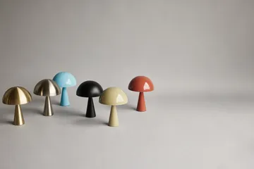 Mush table lamp - Sand, mini 34 cm - Hübsch Interior