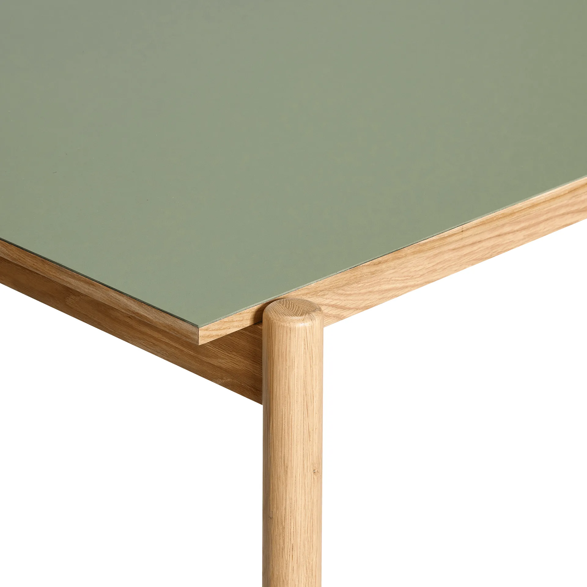 Oblique dining table, Olive, 190x106 cm Hübsch Interior