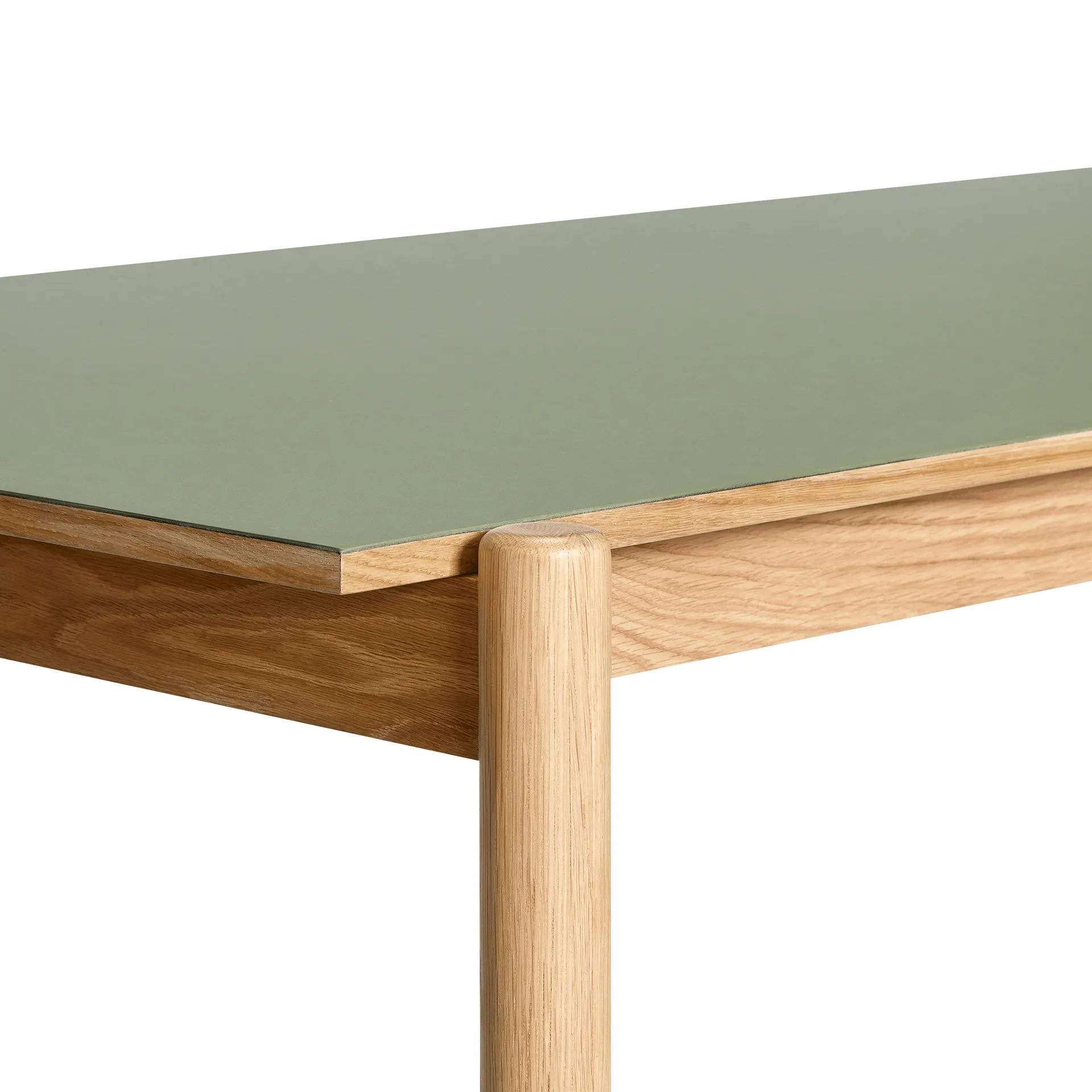 Oblique dining table, Olive, 190x106 cm Hübsch Interior