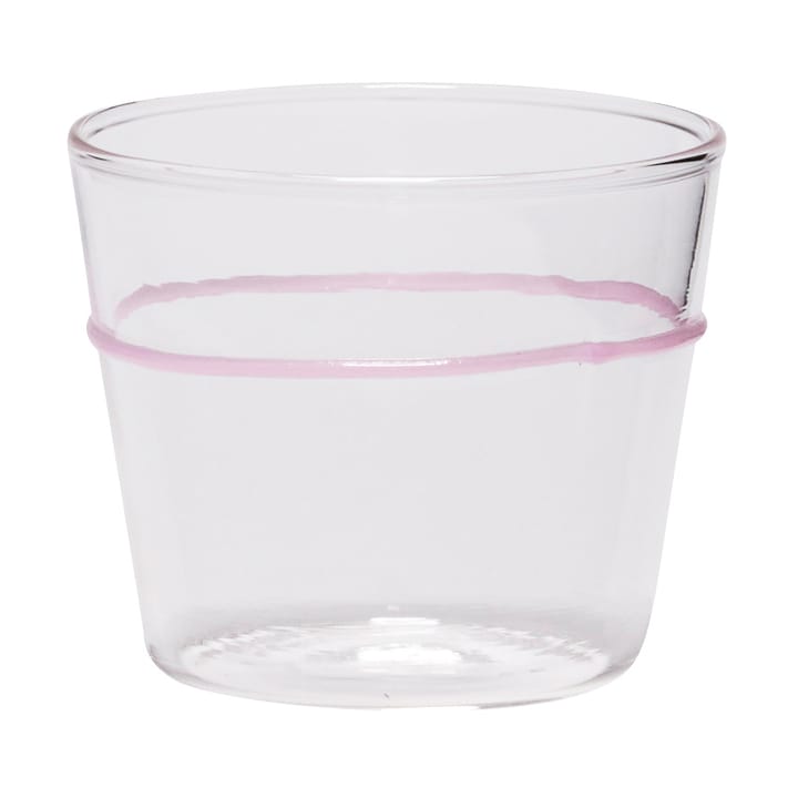 Orbit drinking glass 20 cl - Pink - Hübsch