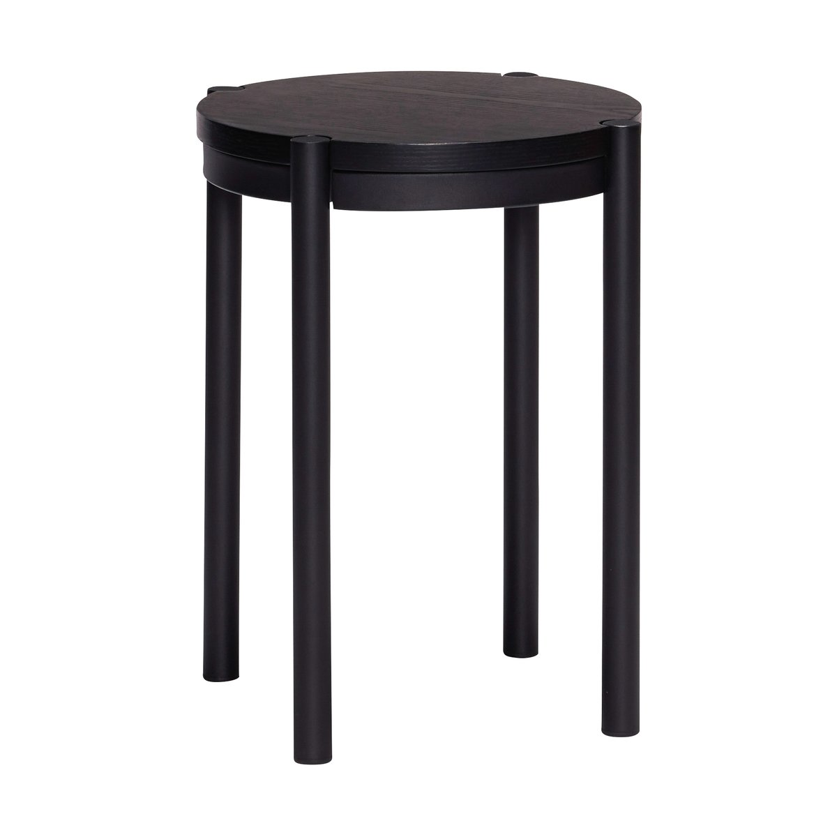 Hübsch Oto stool Black | Scandinavian Design | Stools | Black