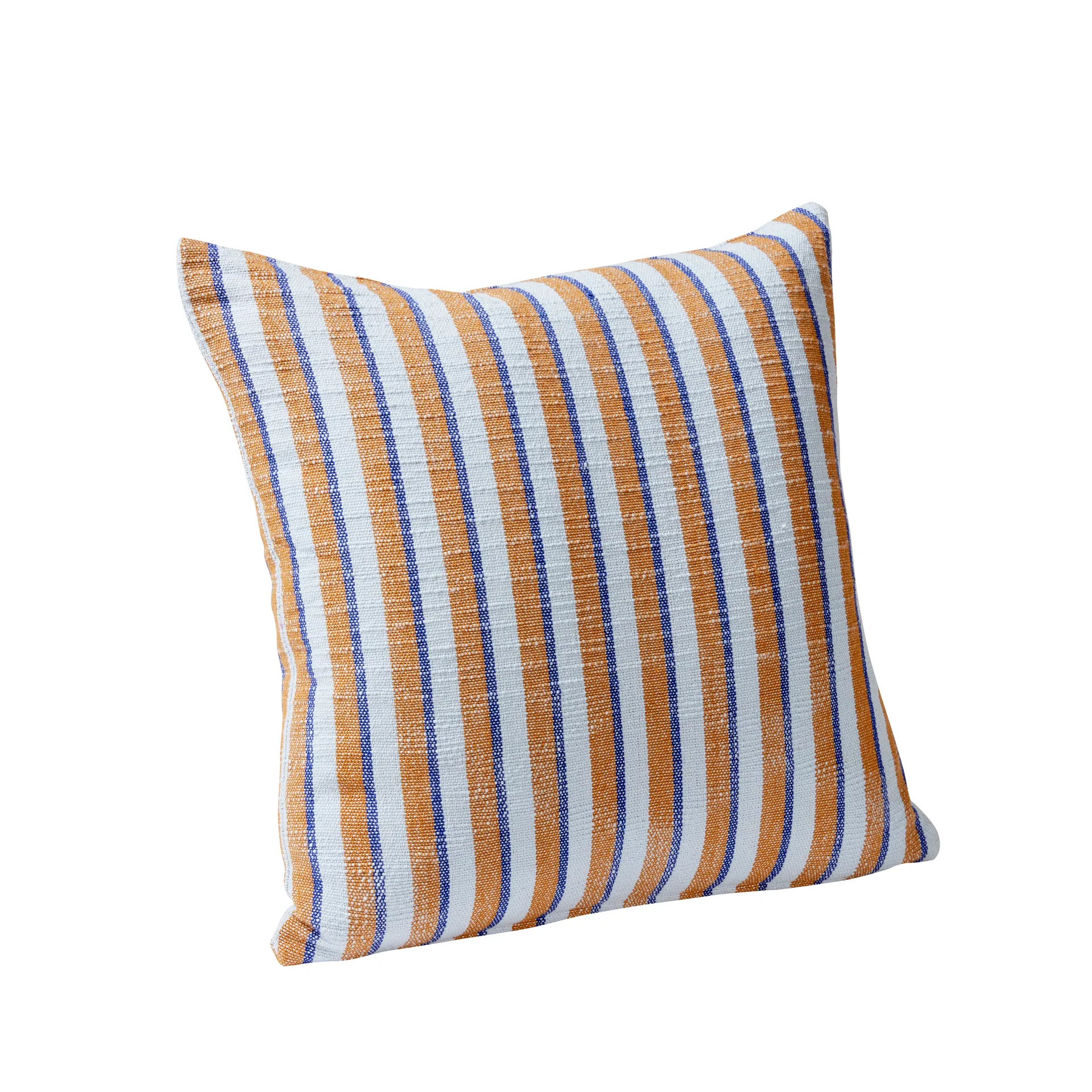 Pavilion cotton pillow 50x50 cm, Blue-brown Hübsch Interior