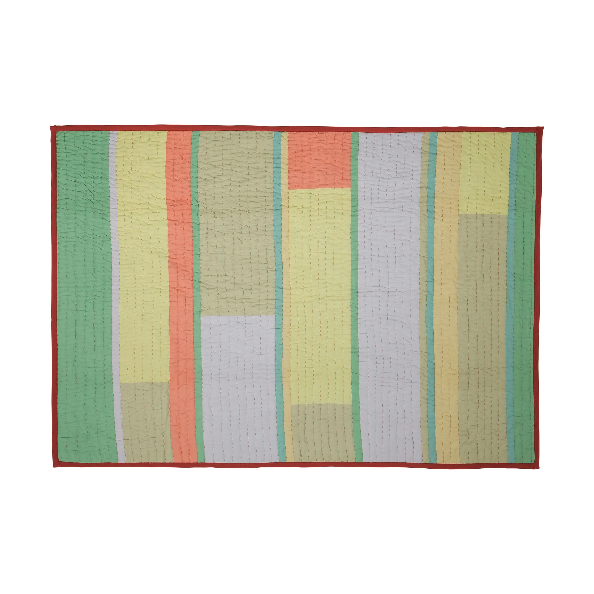 Pavilion throw blanket, Coral-multicolour, 140x200 cm Hübsch Interior