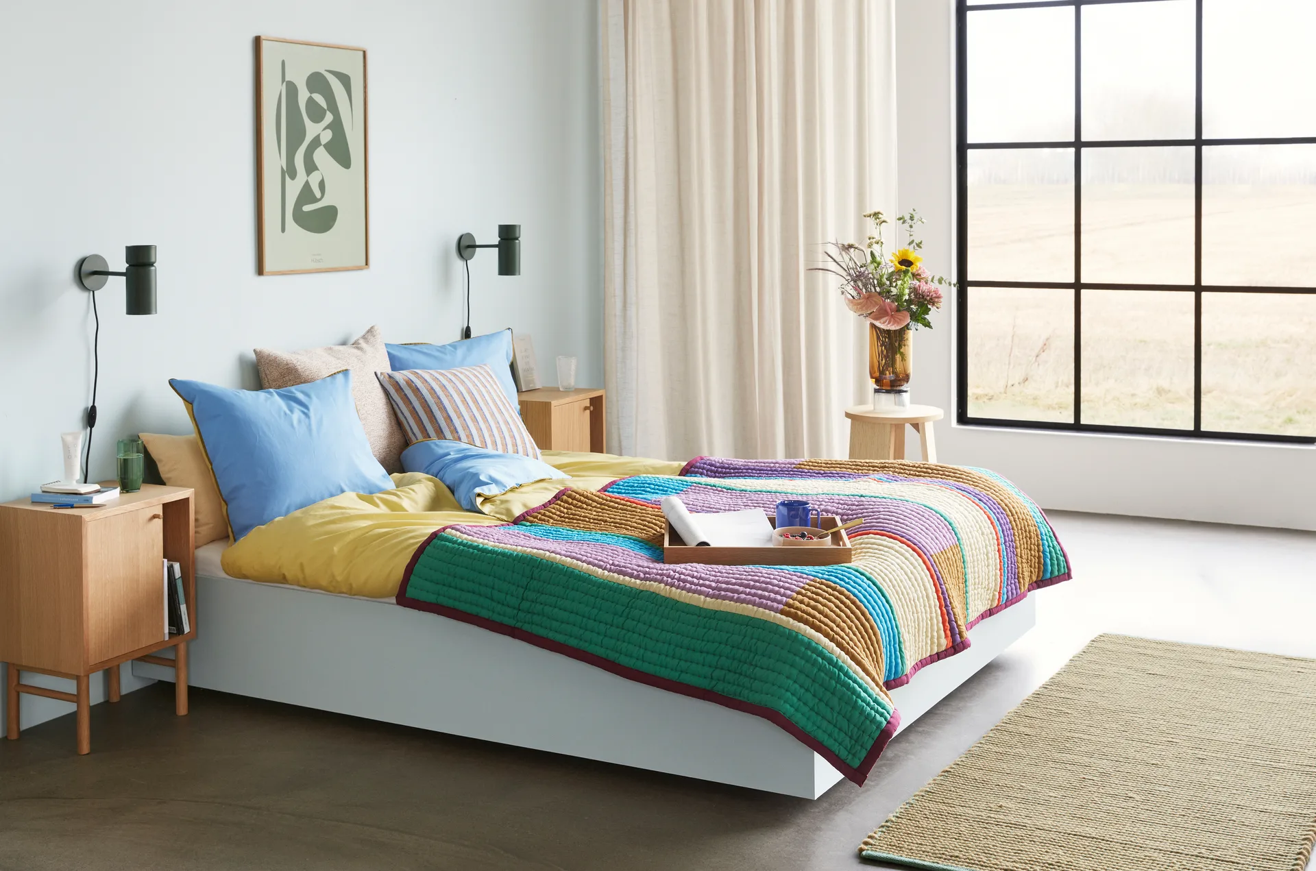 Pavilion throw, Multicolor, 140x200 cm Hübsch Interior