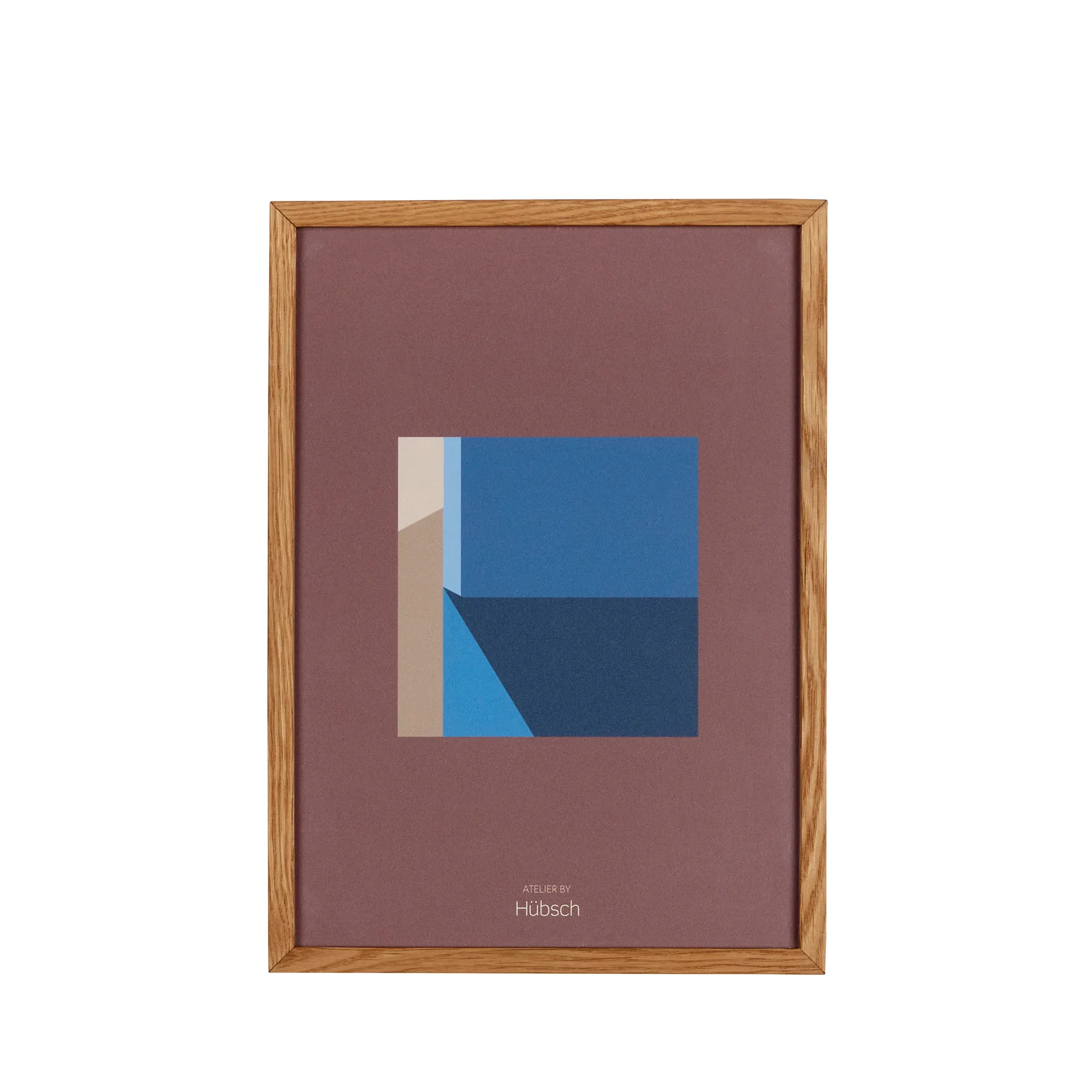 Picture with frame 21x30 cm, Oak Hübsch Interior