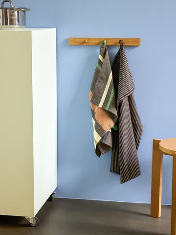 Playful kitchen towel 2-pack - Multicolor - Hübsch Interior