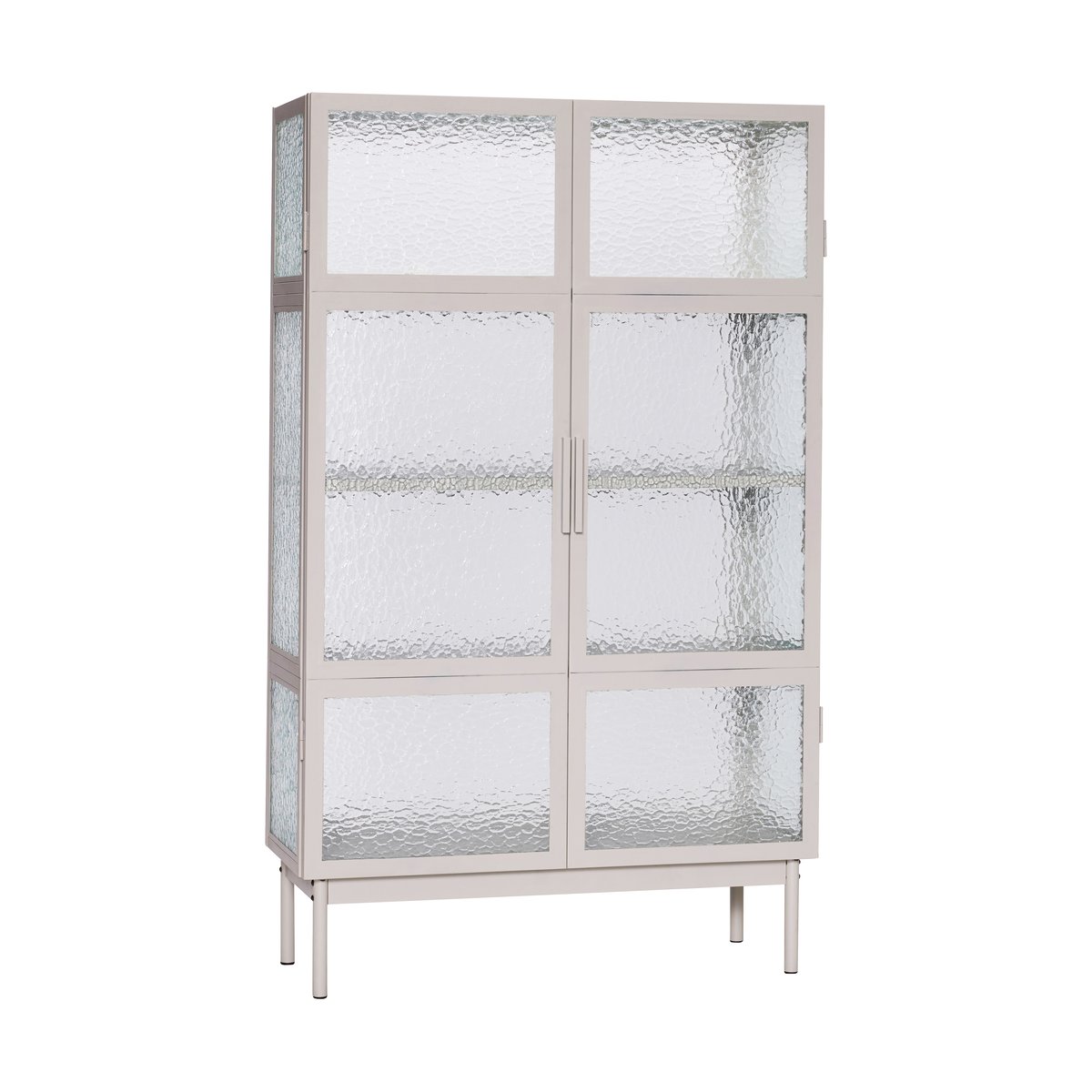 Hübsch Plex cabinet gray Grey | Scandinavian Design | Display & glass cabinets | Grey