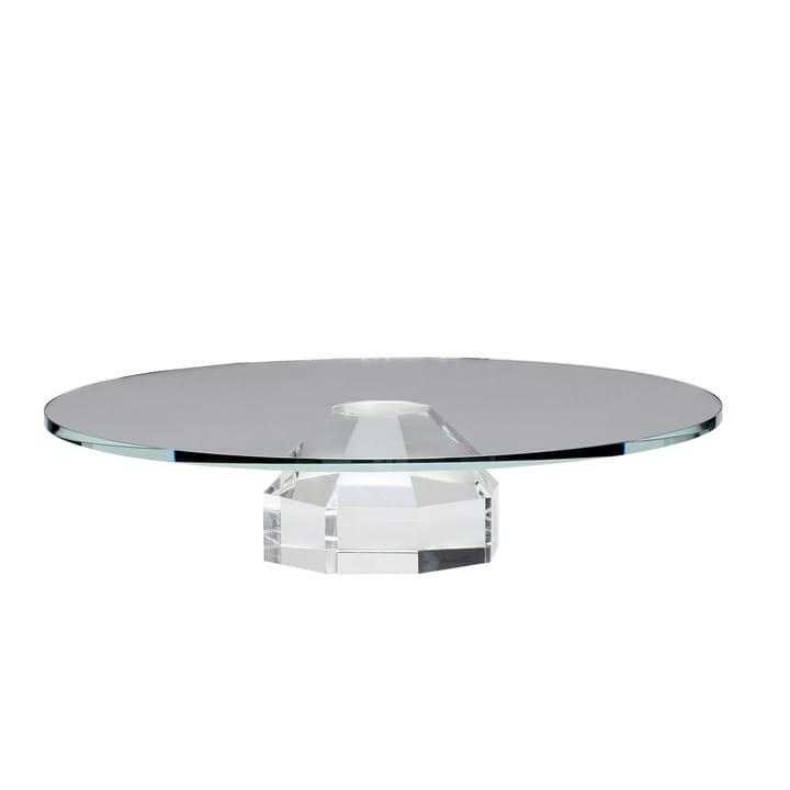 Round glass dish Ø30 cm - Clear - Hübsch