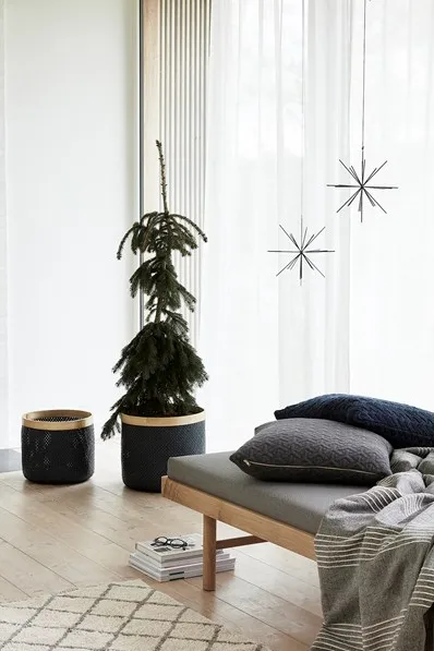 Rug 90x150 cm, White-gray Hübsch Interior