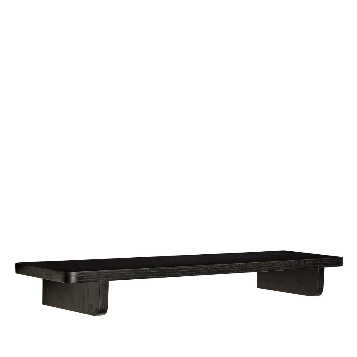 Hübsch Shelf 80x20 cm Black | Scandinavian Design | Shelves & shelving systems | Black